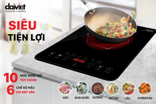Bếp hồng ngoại đơn Makano DVN-100001 4