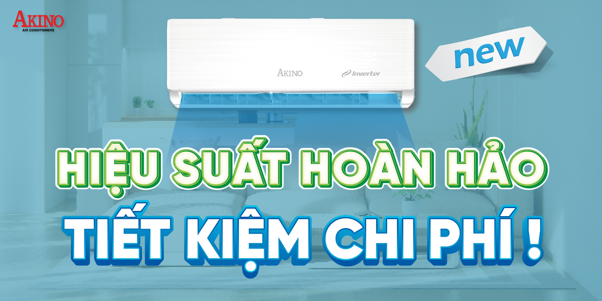 Điều hoà không khí Akino 2.0HP AKN-18CINV2FA/AKN-18HINV2FA