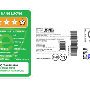 Tủ lạnh LG Inverter 374 lít LTD37BLM model 2024 3
