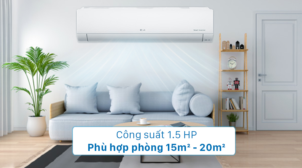 Dàn lạnh Multi LG Inverter 1.5 HP AMNQ12GSJA0 với kiểu dáng đơn giản
