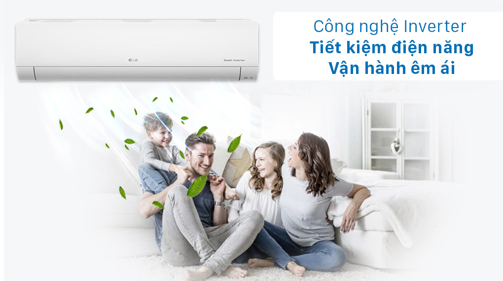 Công nghệ Inverter tiết kiệm điện năng - Multi LG Inverter 1.5 HP AMNQ12GSJA0