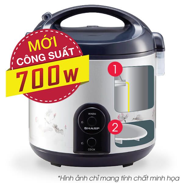 Nồi Cơm Điện SHARP KS-18TJV "LL"