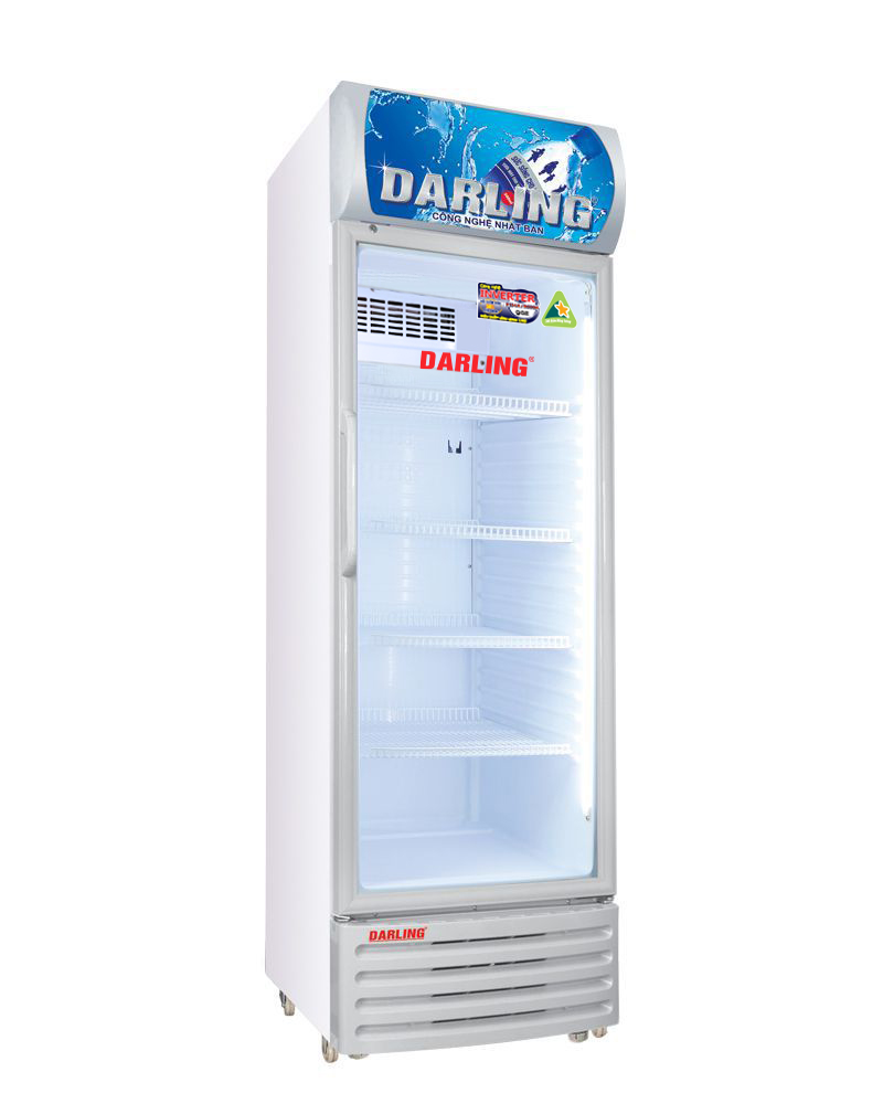 tủ mát 1 cửa đèn led
