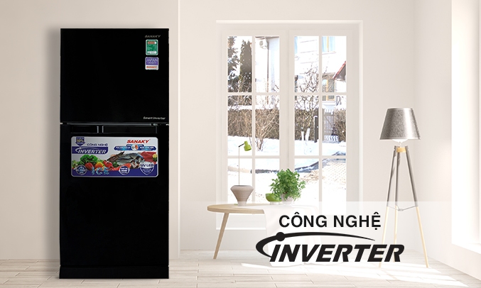 Tủ lạnh Sanaky Inverter VH-249KD 226 Lít 4 Tủ lạnh Sanaky Inverter VH-249KD 226 Lít