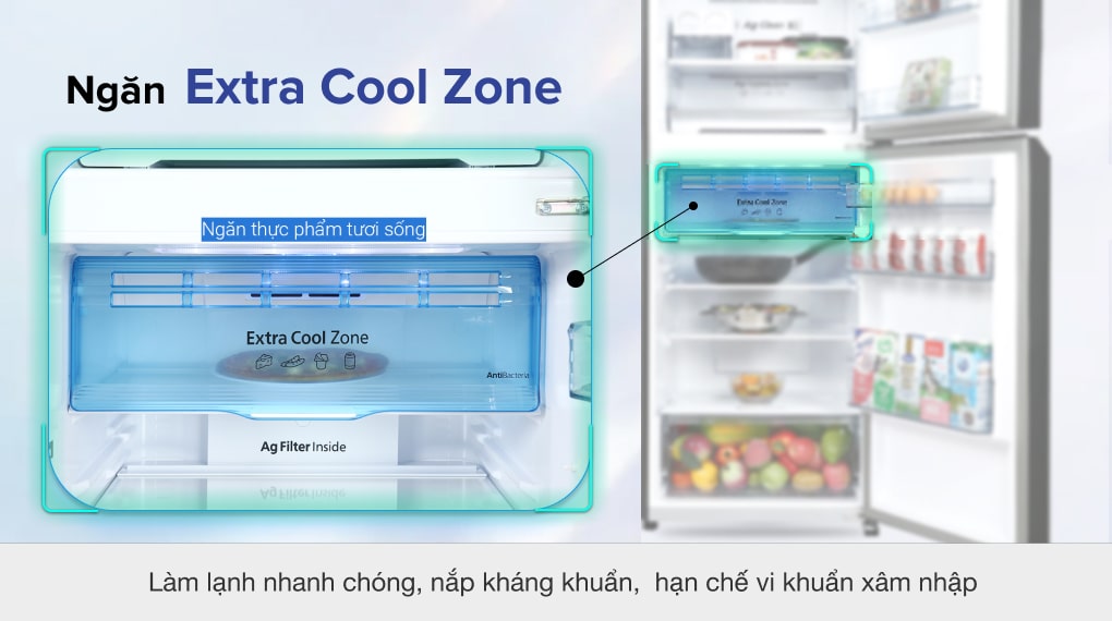 Tủ lạnh Panasonic NR-TL351VGMV