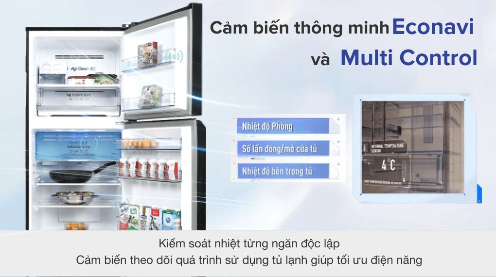 Tủ lạnh Panasonic NR-TL351VGMV