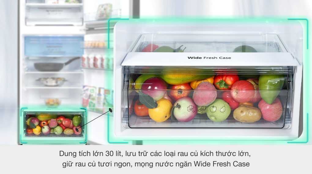 Tủ lạnh Panasonic NR-TL351VGMV