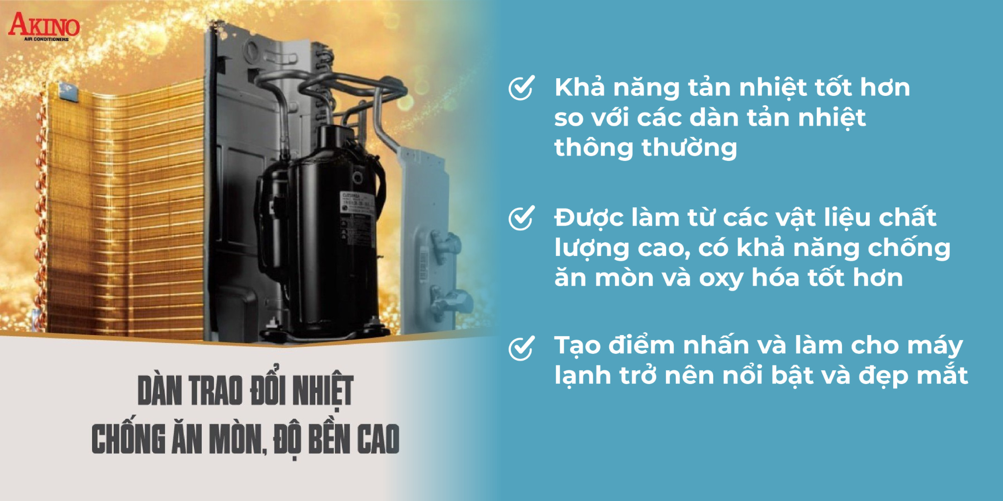 Điều hoà không khí Akino 1.5HP AKN-12CINV2FA/AKN-12HINV2FA