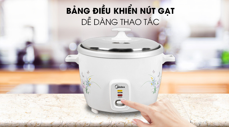 Bảng điều khiển - Nồi cơm điện Midea 1.8 lít MR-GM18SA