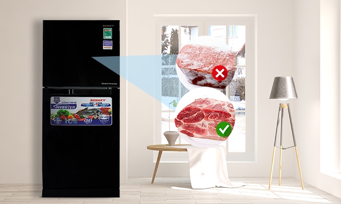 Tủ lạnh Sanaky Inverter VH-249KD 226 Lít