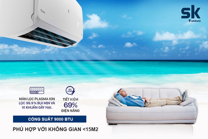 Điều hòa Sumikura inverter APS/APO-092DC