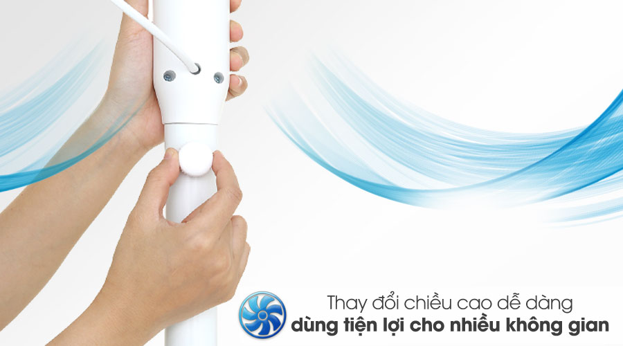 Chỉnh chiều cao - Quạt đứng AC ASF01D145 16W
