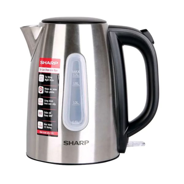 Ấm siêu tốc 1.7 Lít Sharp EKJ-17VSS-ST 2200W 0