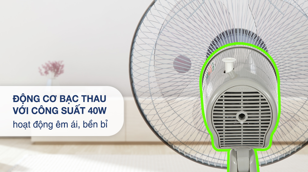 Quạt bàn Senko B1213 - Động cơ