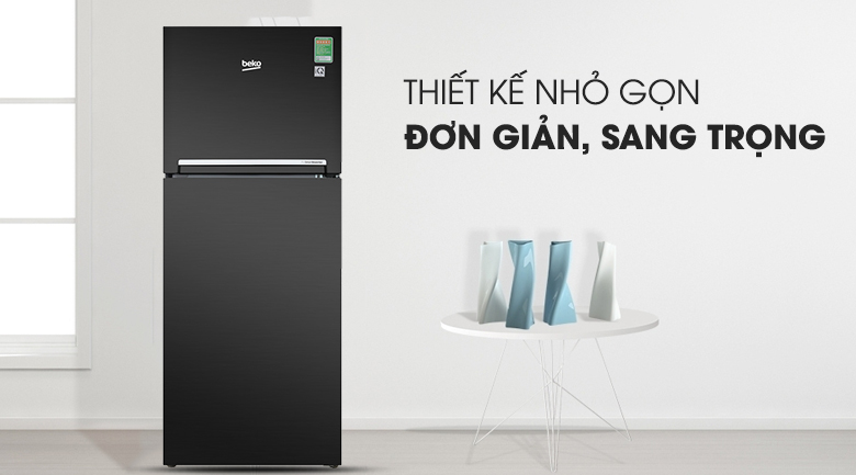 Thiết kế sang trọng- Tủ lạnh Beko Inverter 188 lít RDNT200I50VWB