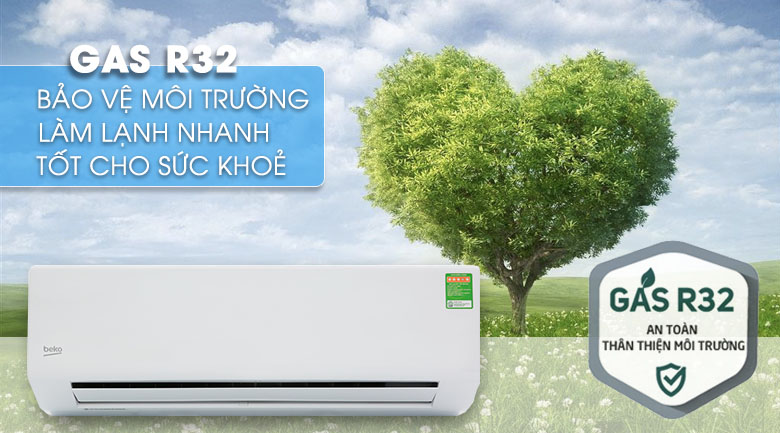 Gas R-32 - Máy lạnh Beko 1 HP RSSC09CV