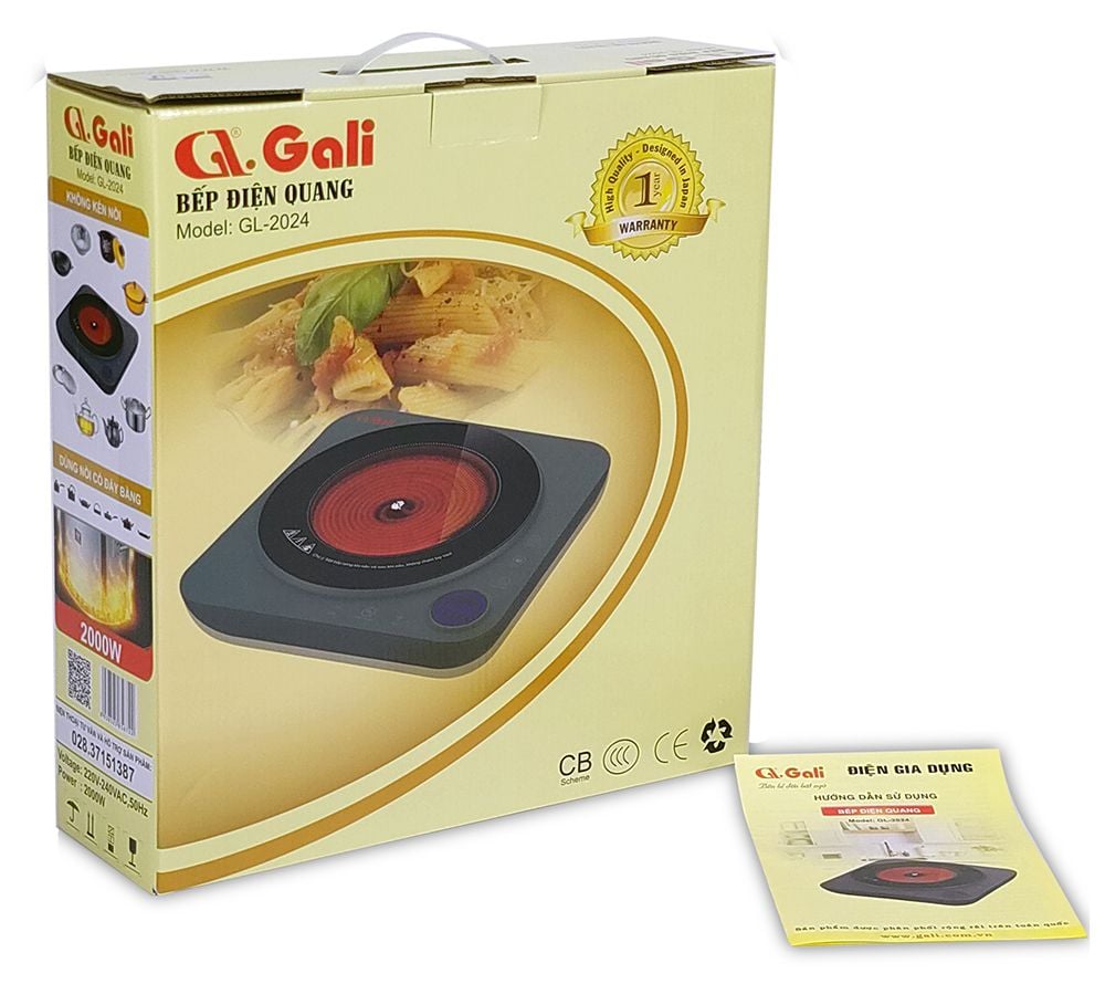 Bếp hồng ngoại đơn Gali GL-2024 - Hàng chính hãng