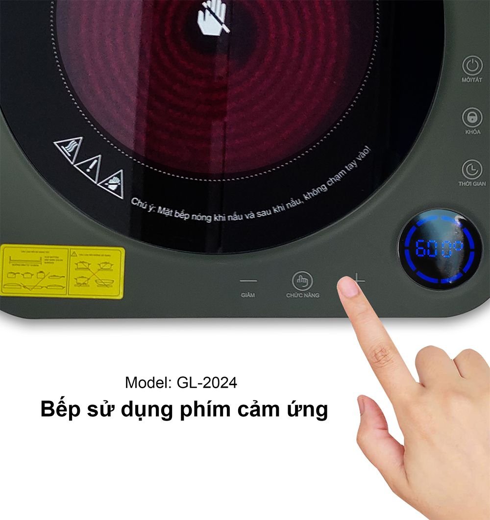 Bếp hồng ngoại đơn Gali GL-2024 - Hàng chính hãng