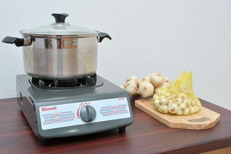 Thiết kế nhỏ gọn với một lò đun