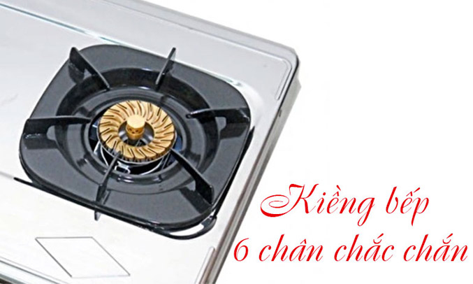 Bếp gas Rinnai RV-365(SW)N kiếng bếp chắc chắn
