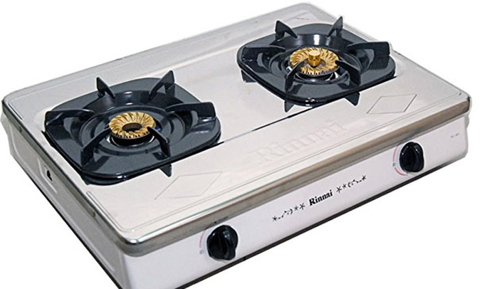 Bếp gas Rinnai RV-365(SW)N núm vặn dễ dùng