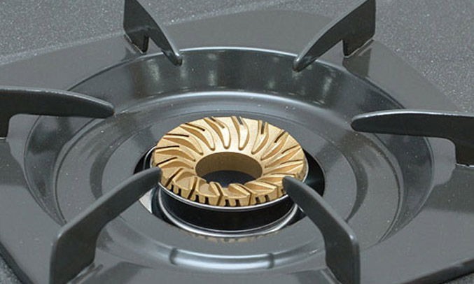 Bếp gas Rinnai RV-367(G)N núm vặn dễ dùng
