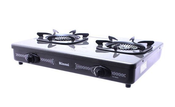 Bếp gas Rinnai RV-615SLIM(G) kiểu dáng hiện đại, sang trọng