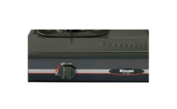 Bếp gas Rinnai RV-860GSB(M) hệ thống đánh lửa magneto dễ sử dụng