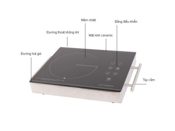 Bếp hồng ngoại Junger ASC-86 (2200W) 4