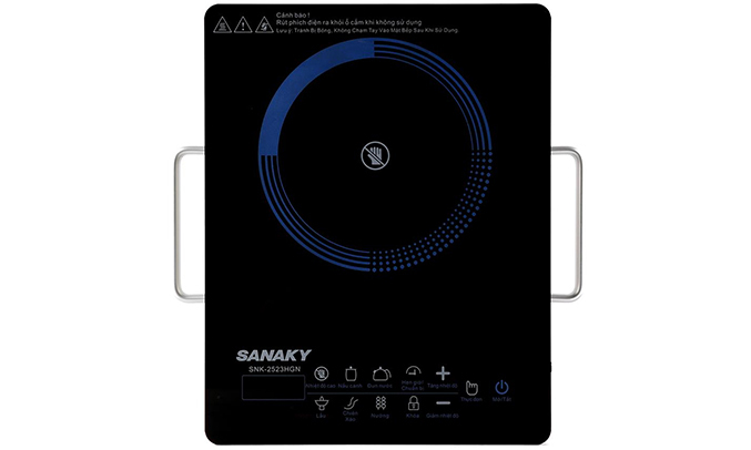 Bếp hồng ngoại Sanaky SNK 2523HGN chịu nhiệt