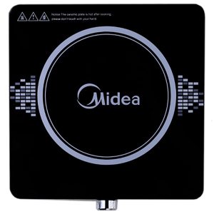 Bếp từ cơ Midea MI-K1917EF(R/B) đen / đỏ 0