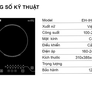 Bếp từ đơn Chef's EH-IH2000A 4