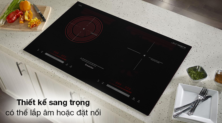Bếp từ hồng ngoại Junger SIS-68 - Thân bếp thiết kế tinh tế