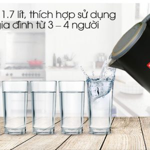 Bình đun siêu tốc Sharp 1.7 lít EKJ-17EVPS-BK 4