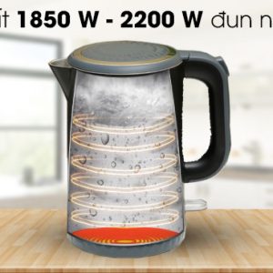 Bình đun siêu tốc Sharp 1.7 lít EKJ-17EVPS-BK 3