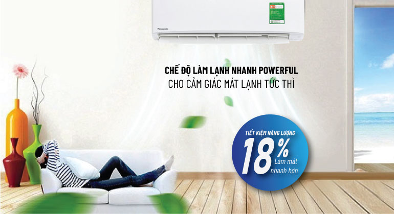 Điều Hòa Panasonic 12000Btu 1 Chiều CU/CS-N12ZKH-8 | Giá mới nhất