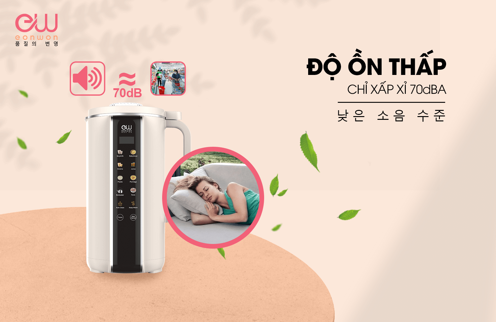 Máy Làm Sữa Hạt Eonwon EW-4412