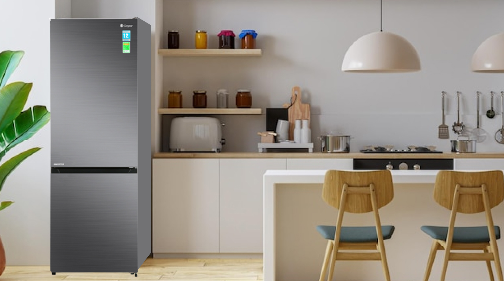 Tủ lạnh Casper Inverter 300 lít RB-320VT - Tổng quan thiết kế