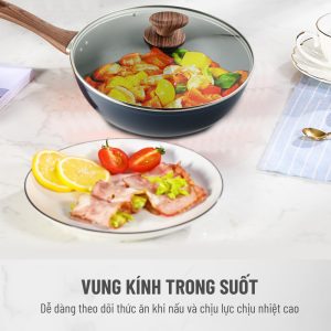Chảo kim cương đáy từ Nagakawa NAG2653 5