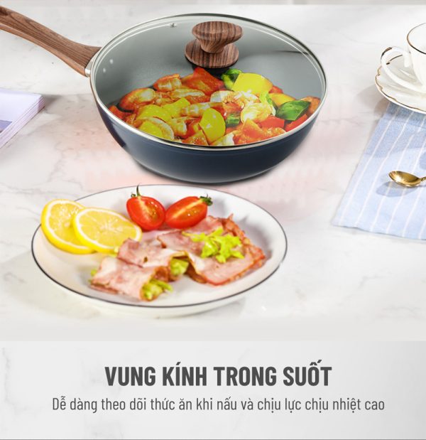 Chảo kim cương đáy từ Nagakawa NAG2653 5