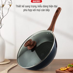 Chảo kim cương đáy từ Nagakawa NAG2653 6