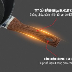 Chảo kim cương đáy từ Nagakawa NAG2653 4