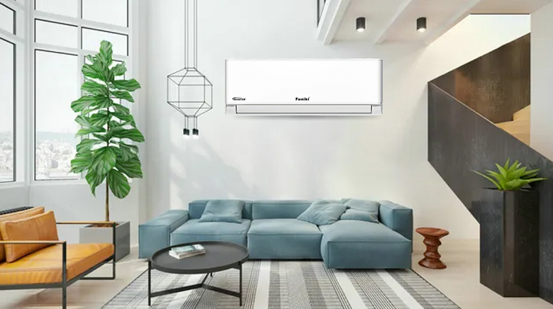 Thiết kế hiện đại - Điều hoà Funiki 1 chiều Inverter 24000 BTU HIC24TMU