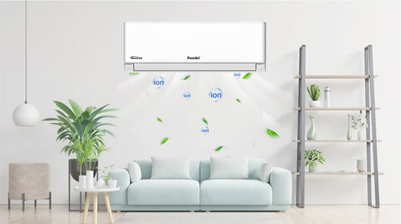 Tự động làm sạch - Điều hoà Funiki 1 chiều Inverter 9000 BTU HIC09TMU