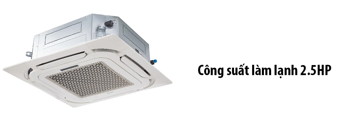 Công suất làm lạnh 2.5HP - 24000 BTU
