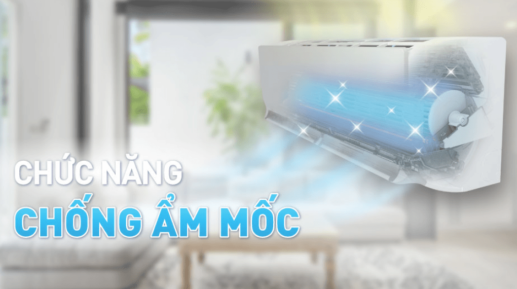 Máy lạnh Daikin Inverter 2.5 HP FTKB60WAVMV - Chức năng chống ẩm mốc