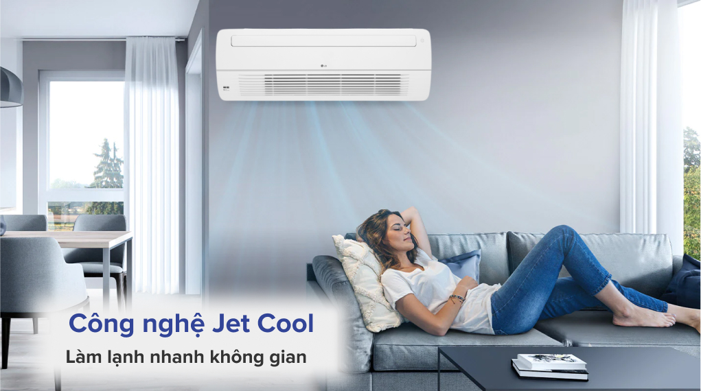 Dàn lạnh Multi LG Inverter 1.0 HP AMNQ09GTUA0/PT-UAHW0 - Công nghệ Jet Cool