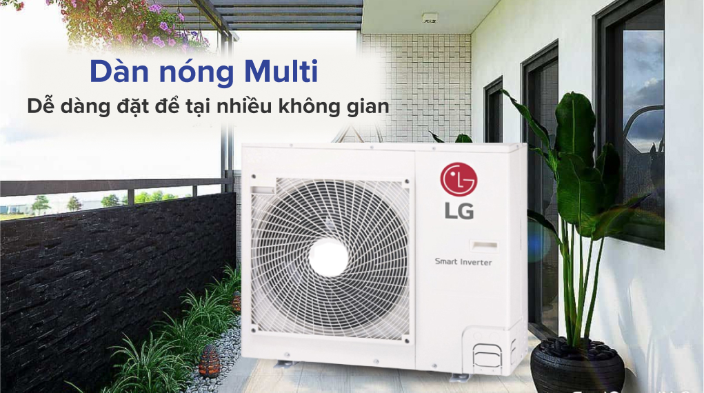 Dàn nóng Multi Inverter 4 HP LG A4UQ36GFD0 - Tổng quan thiết kế