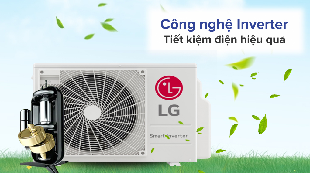 Dàn nóng Multi Inverter 3 HP LG A3UQ30GFD0 - Công nghệ tiết kiệm điện