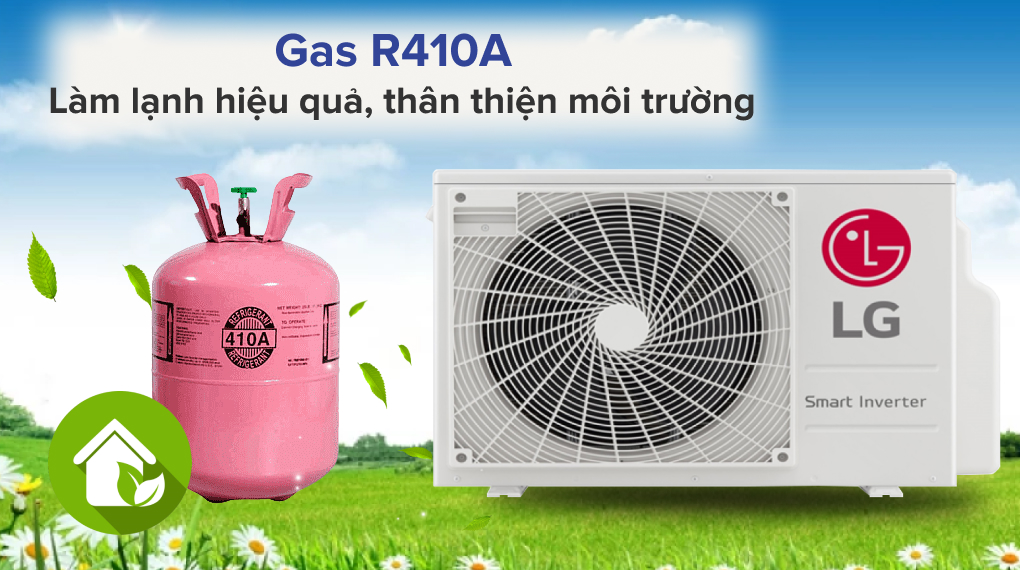 Dàn nóng Multi Inverter LG 2.5 HP A3UQ24GFD0 - Gas R410A